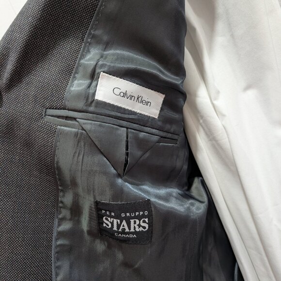 Men suits 100% wool like NEW - size 36R - Picture 3 of 6